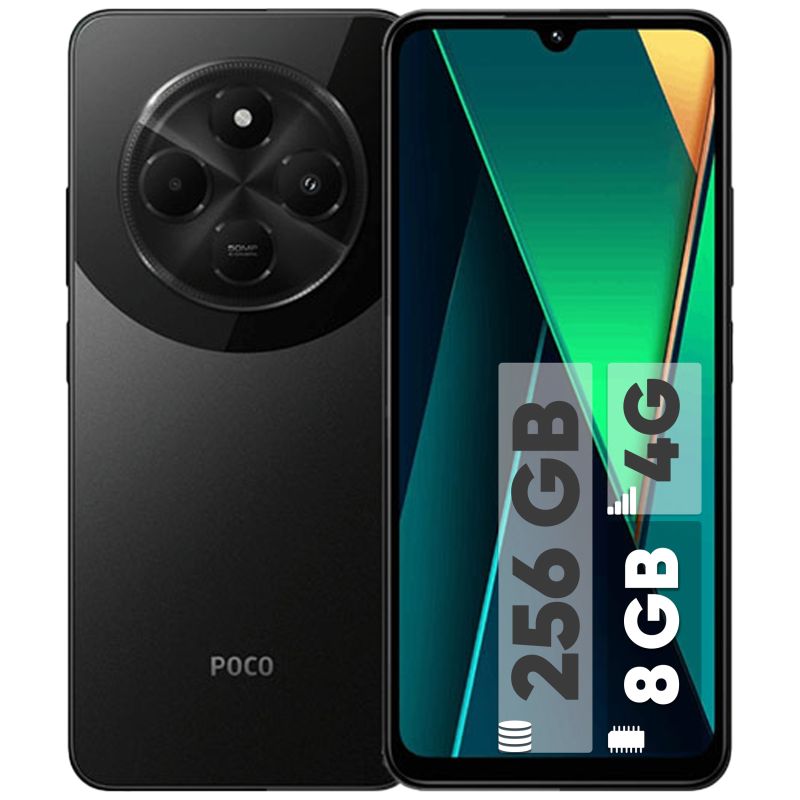 گوشی موبایل شیائومی مدل Poco C75 دو سیم کارت ظرفیت 256 گیگابایت و رم 8 گیگابایت گوشی موبایل شیائومی مدل Poco C75 دو سیم کارت ظرفیت 256 گیگابایت و رم 8 گیگابایت
