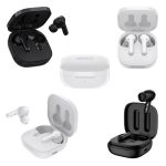 هدفون بلوتوثی کیو سی وای مدل T13 TWS با نویز کنسلینگ میکروفون (ENC)، درگاه شارژ USB Type-C، دارای میکروفون دوگانه، دارای قابلیت جداسازی صدا، مقاوم در برابر رطوبت و عرق