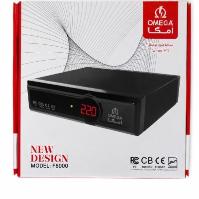 محافظ برق امگا F6000 دودی با نمایشگر دیجیتال