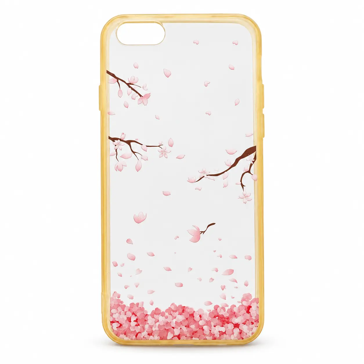 Cherry Blossom Confetti Phone Case قاب شفاف طرحدار آیفون 7